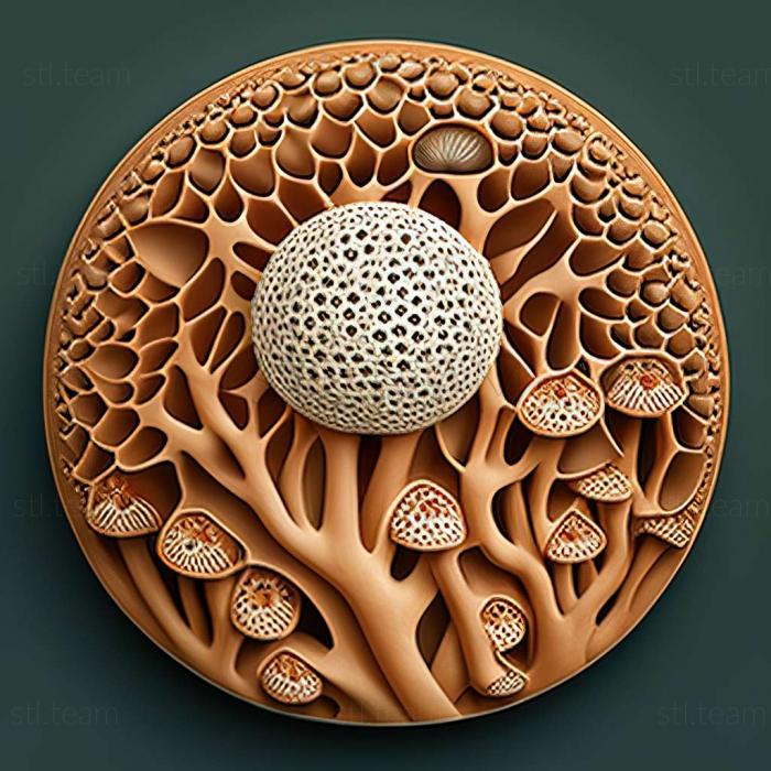 3D модель Lycoperdininae (STL)